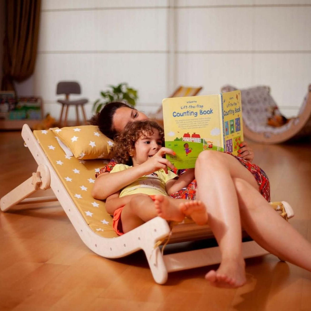 Adjustable Lounge Chair with Comfy Pad