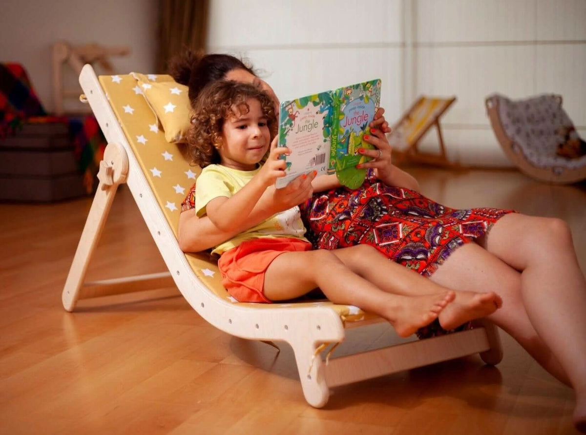 Adjustable Lounge Chair with Comfy Pad