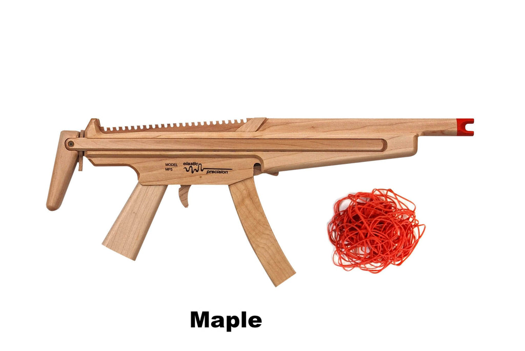 Model MP5 Rubber Band Machine Gun with Sliding Stock